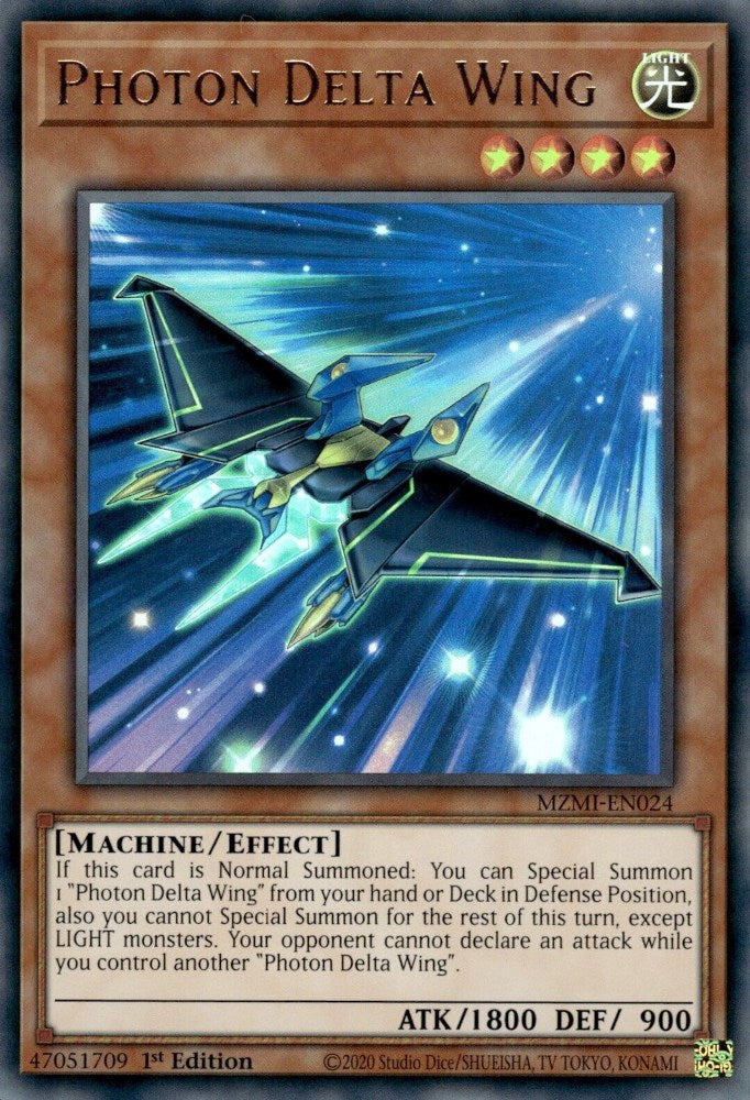 Photon Delta Wing [MZMI-EN024] Ultra Rare | Exor Games Bridgewater