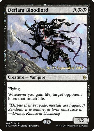 Defiant Bloodlord [Battle for Zendikar Promos] | Exor Games Bridgewater