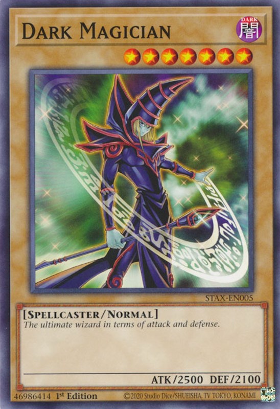 Dark Magician [STAX-EN005] Common | Exor Games Bridgewater