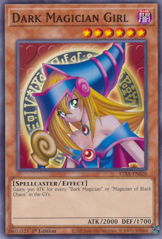 Dark Magician Girl [STAX-EN020] Common | Exor Games Bridgewater