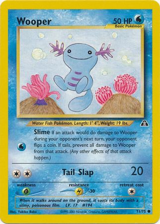 Wooper (71/75) [Neo Discovery Unlimited] | Exor Games Bridgewater