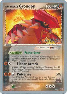 Team Magma's Groudon (9/95) (Magma Spirit - Tsuguyoshi Yamato) [World Championships 2004] | Exor Games Bridgewater