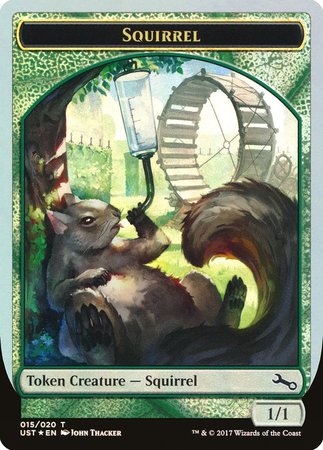 Squirrel Token [Unstable Tokens] | Exor Games Bridgewater