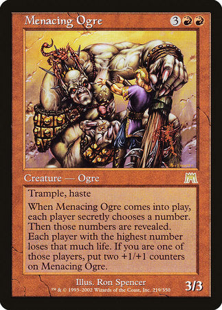 Menacing Ogre [Onslaught] | Exor Games Bridgewater