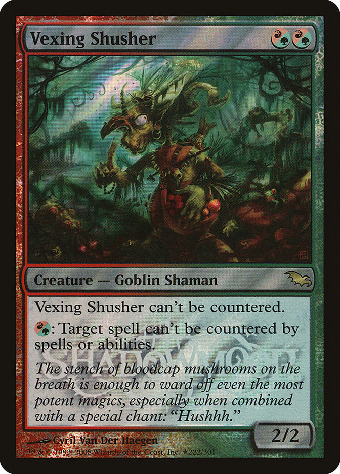 Vexing Shusher (Launch) [Shadowmoor Promos] | Exor Games Bridgewater