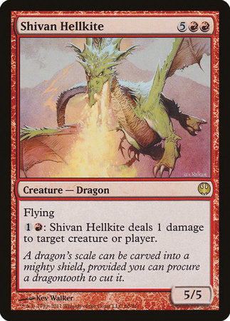 Shivan Hellkite [Duel Decks: Knights vs. Dragons] | Exor Games Bridgewater