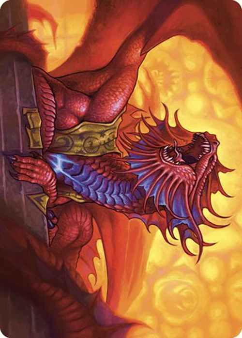 Niv-Mizzet, Guildpact Art Card (44/49) [Murders at Karlov Manor Art Series] | Exor Games Bridgewater