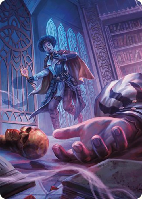 Deadly Complication Art Card [Murders at Karlov Manor Art Series] | Exor Games Bridgewater