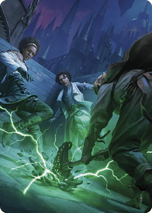 Fanatical Strength Art Card [Murders at Karlov Manor Art Series] | Exor Games Bridgewater