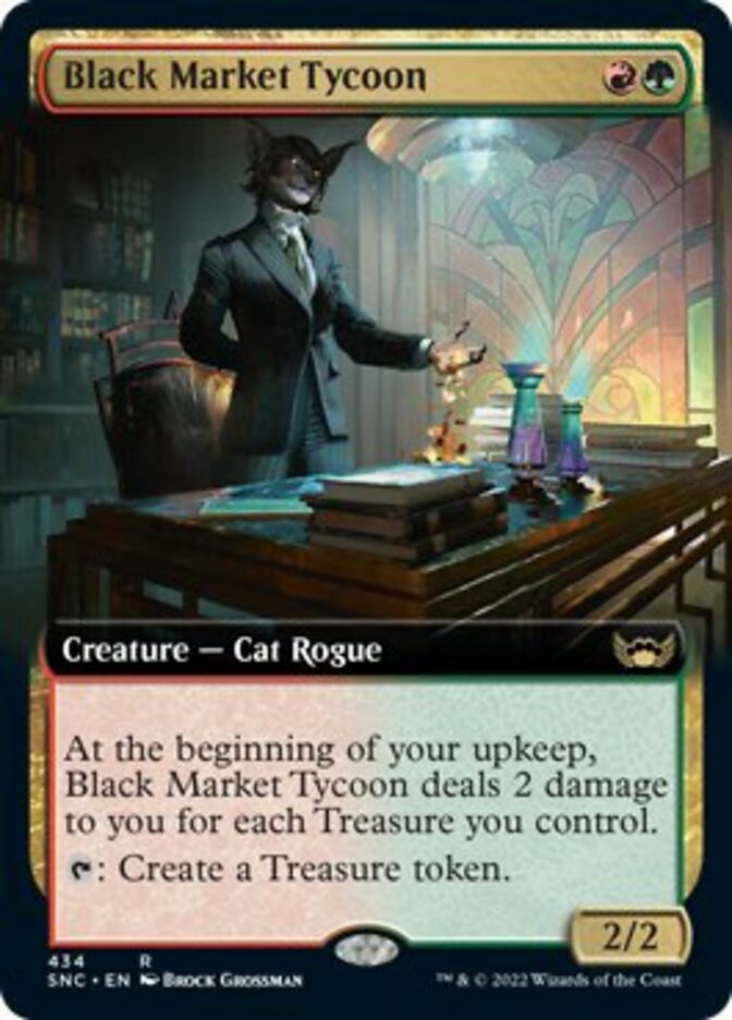 Black Market Tycoon (Extended Art) [Streets of New Capenna] | Exor Games Bridgewater