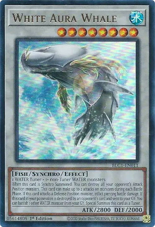 White Aura Whale [BLC1-EN011] Ultra Rare | Exor Games Bridgewater