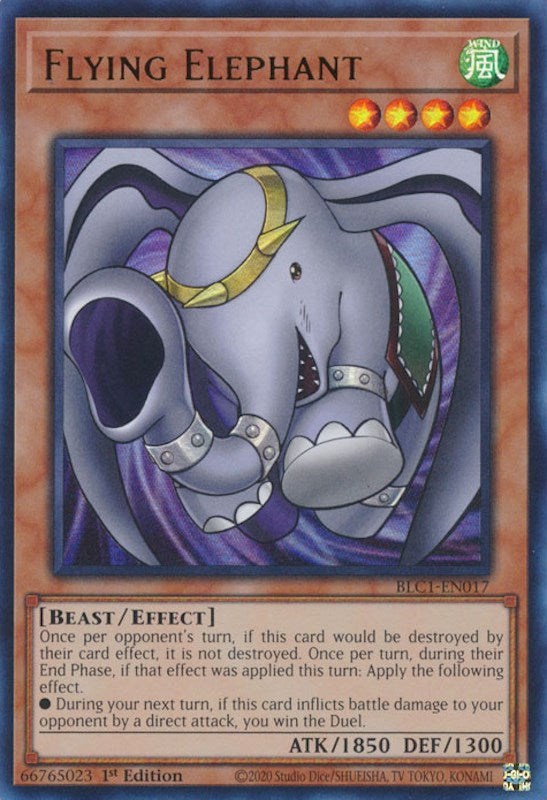 Flying Elephant [BLC1-EN017] Ultra Rare | Exor Games Bridgewater