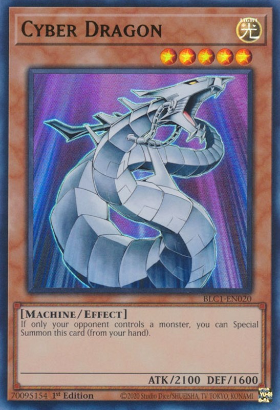 Cyber Dragon [BLC1-EN020] Ultra Rare | Exor Games Bridgewater