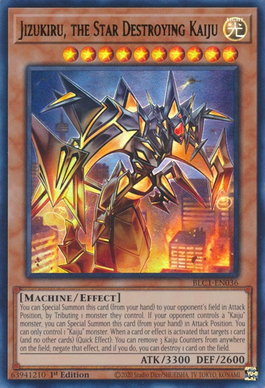 Jizukiru, the Star Destroying Kaiju [BLC1-EN036] Ultra Rare | Exor Games Bridgewater