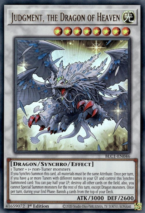 Judgment, the Dragon of Heaven [BLC1-EN046] Ultra Rare | Exor Games Bridgewater