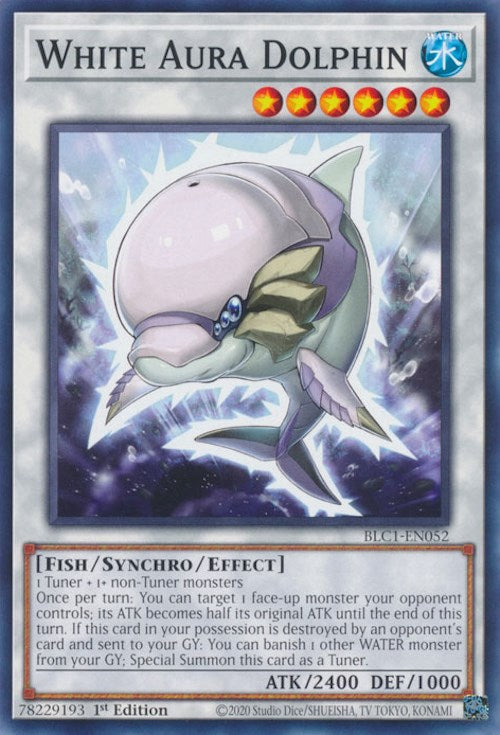 White Aura Dolphin [BLC1-EN052] Common | Exor Games Bridgewater