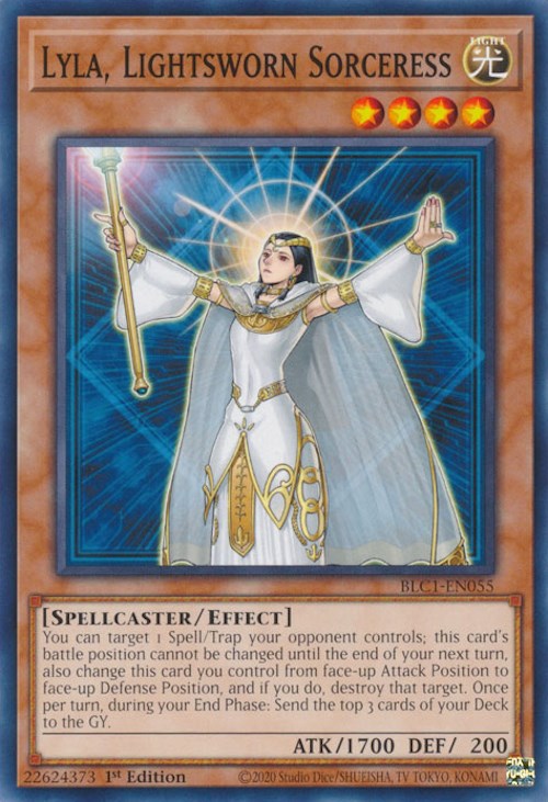 Lyla, Lightsworn Sorceress [BLC1-EN055] Common | Exor Games Bridgewater