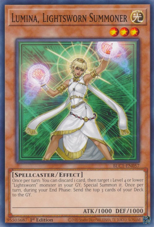 Lumina, Lightsworn Summoner [BLC1-EN057] Common | Exor Games Bridgewater