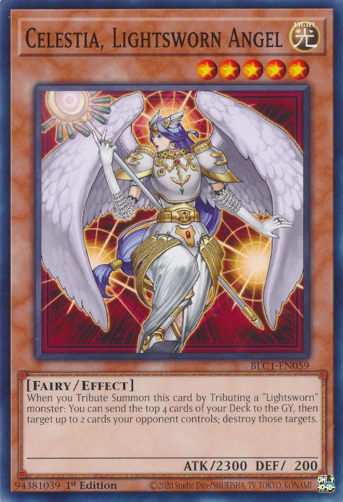 Celestia, Lightsworn Angel [BLC1-EN059] Common | Exor Games Bridgewater