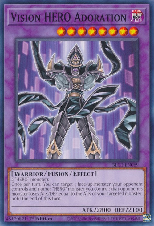 Vision HERO Adoration [BLC1-EN069] Common | Exor Games Bridgewater
