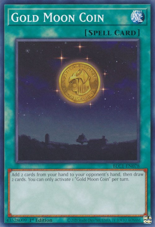 Gold Moon Coin [BLC1-EN078] Common | Exor Games Bridgewater