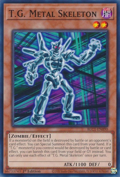 T.G. Metal Skeleton [BLC1-EN090] Common | Exor Games Bridgewater