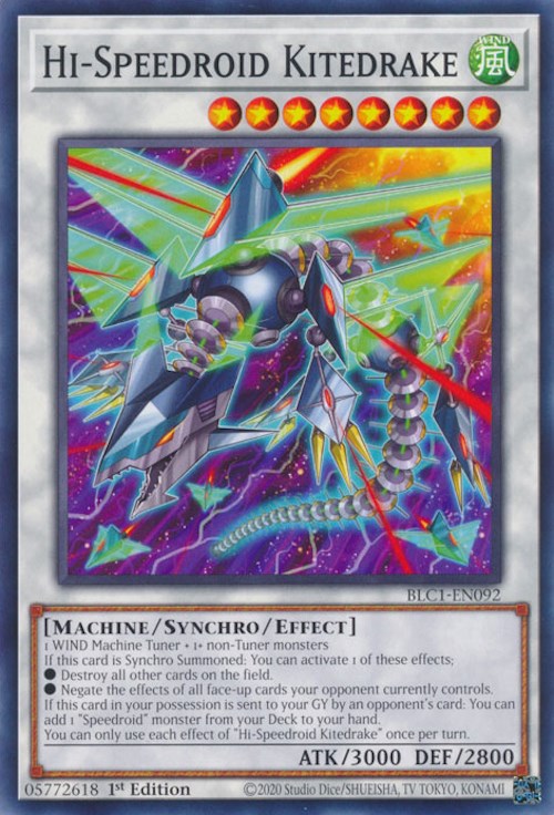 Hi-Speedroid Kitedrake [BLC1-EN092] Common | Exor Games Bridgewater