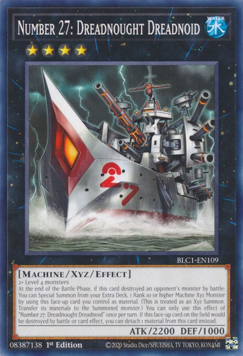 Number 27: Dreadnought Dreadnoid [BLC1-EN109] Common | Exor Games Bridgewater
