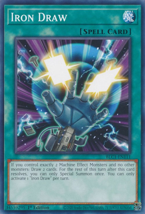 Iron Draw [BLC1-EN111] Common | Exor Games Bridgewater