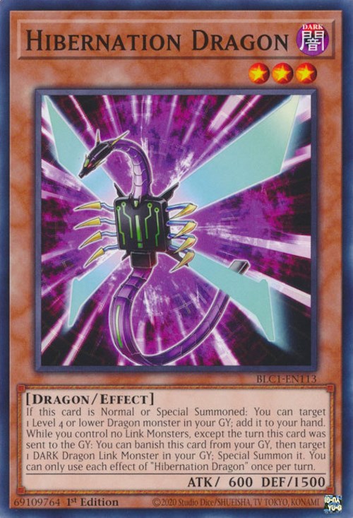 Hibernation Dragon [BLC1-EN113] Common | Exor Games Bridgewater