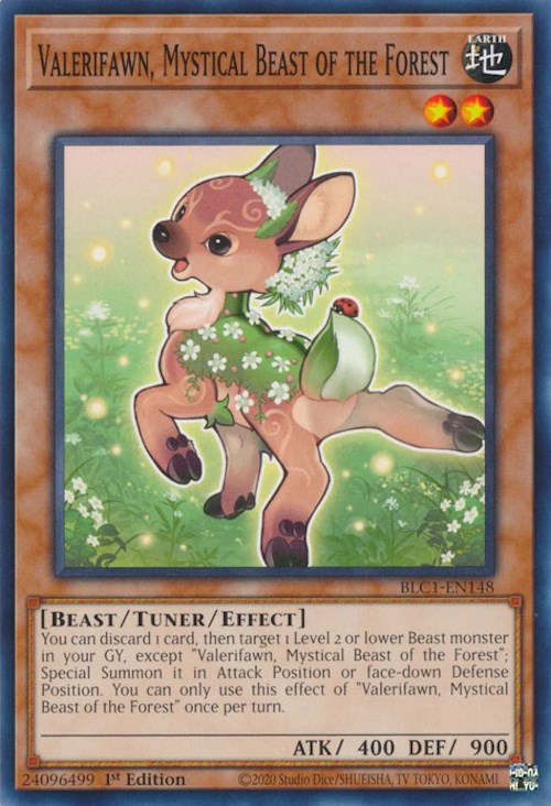Valerifawn, Mystical Beast of the Forest [BLC1-EN148] Common | Exor Games Bridgewater