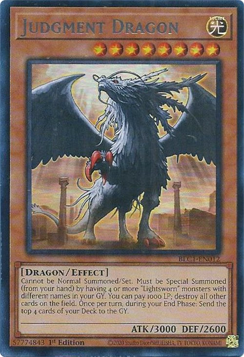 Judgment Dragon (Silver) [BLC1-EN012] Ultra Rare | Exor Games Bridgewater