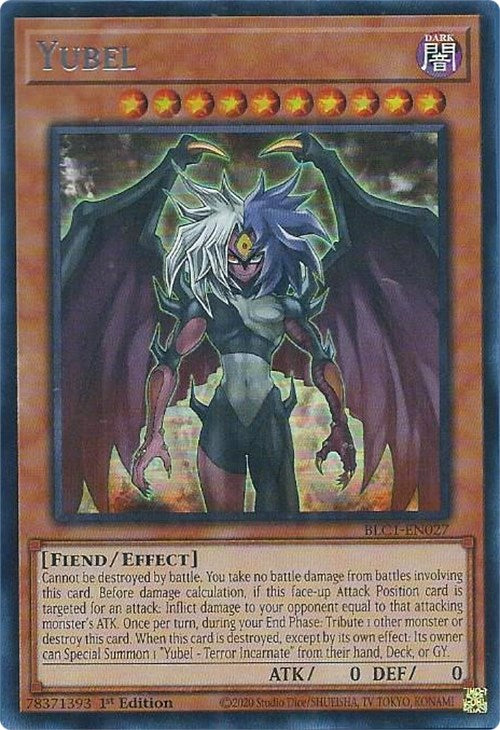 Yubel (Silver) [BLC1-EN027] Ultra Rare | Exor Games Bridgewater