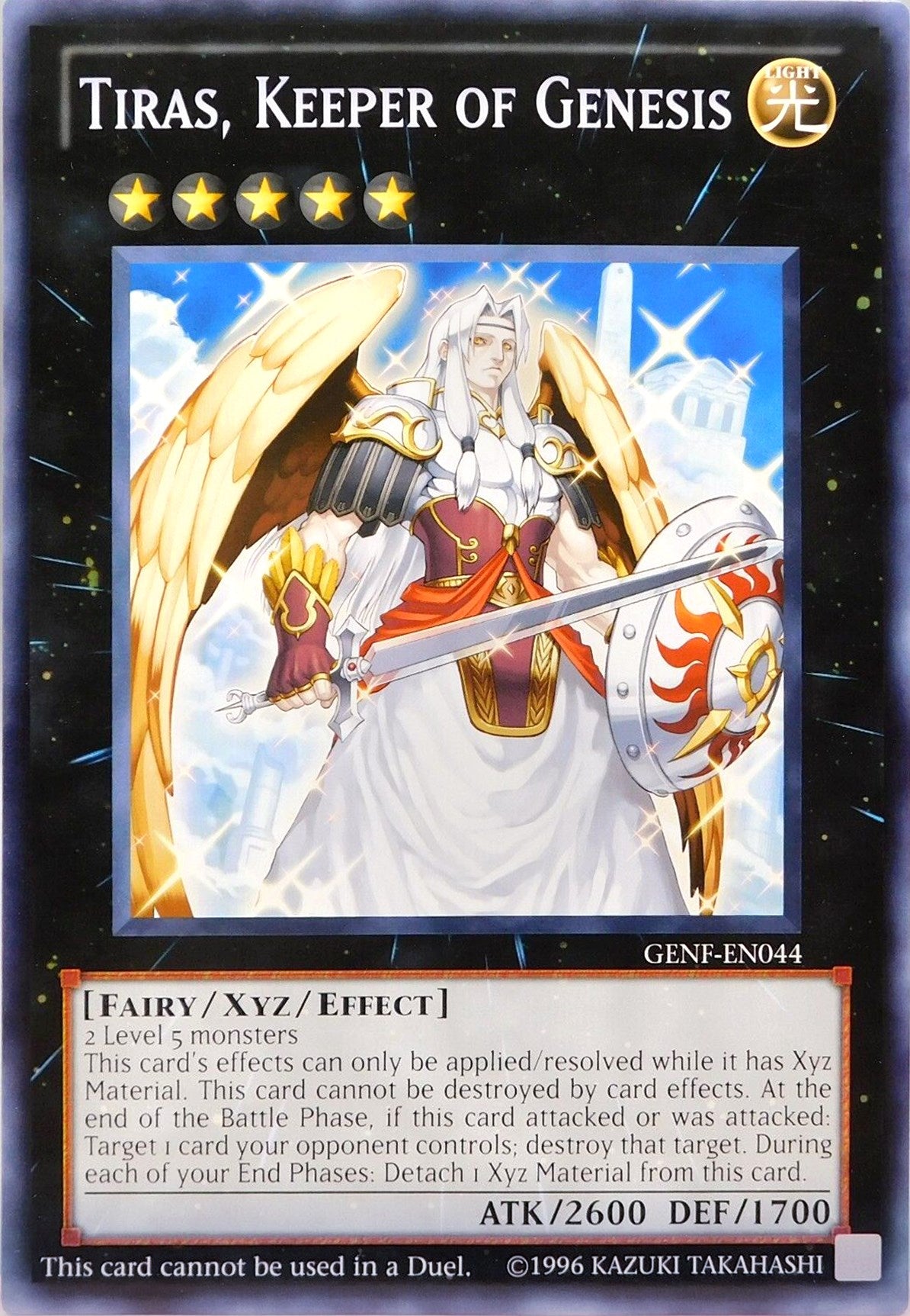 Tiras, Keeper of Genesis (Oversized) [GENF-EN044] Promo | Exor Games Bridgewater