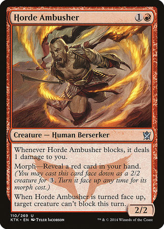 Horde Ambusher [Khans of Tarkir] | Exor Games Bridgewater