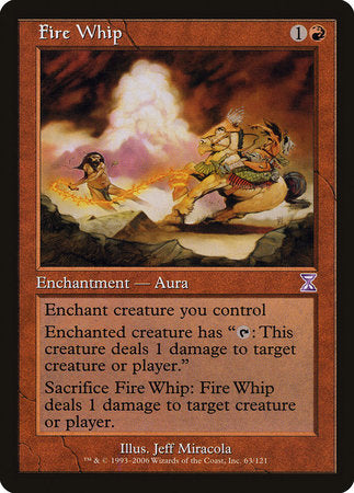 Fire Whip [Time Spiral Timeshifted] | Exor Games Bridgewater
