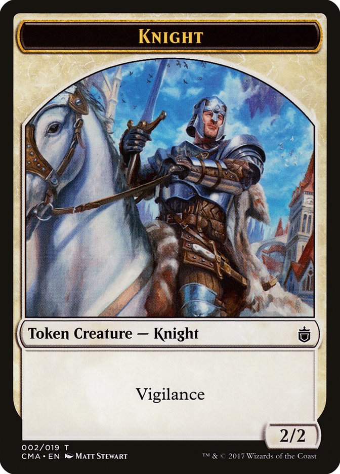 Knight [Commander Anthology Tokens] | Exor Games Bridgewater