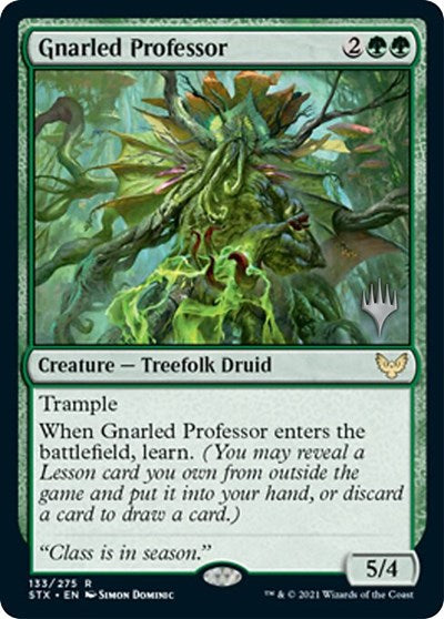 Gnarled Professor (Promo Pack) [Strixhaven: School of Mages Promos] | Exor Games Bridgewater