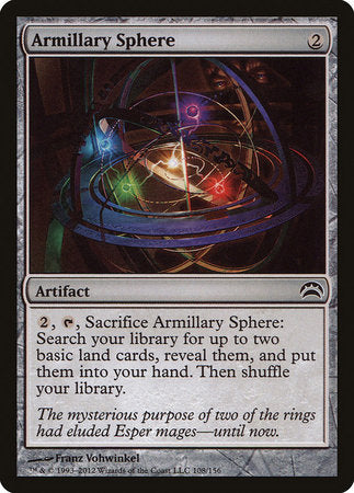 Armillary Sphere [Planechase 2012] | Exor Games Bridgewater