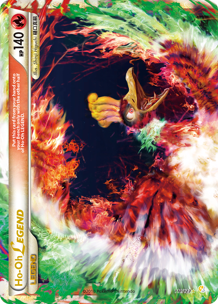 Ho-Oh LEGEND (111/123) [HeartGold & SoulSilver: Base Set] | Exor Games Bridgewater