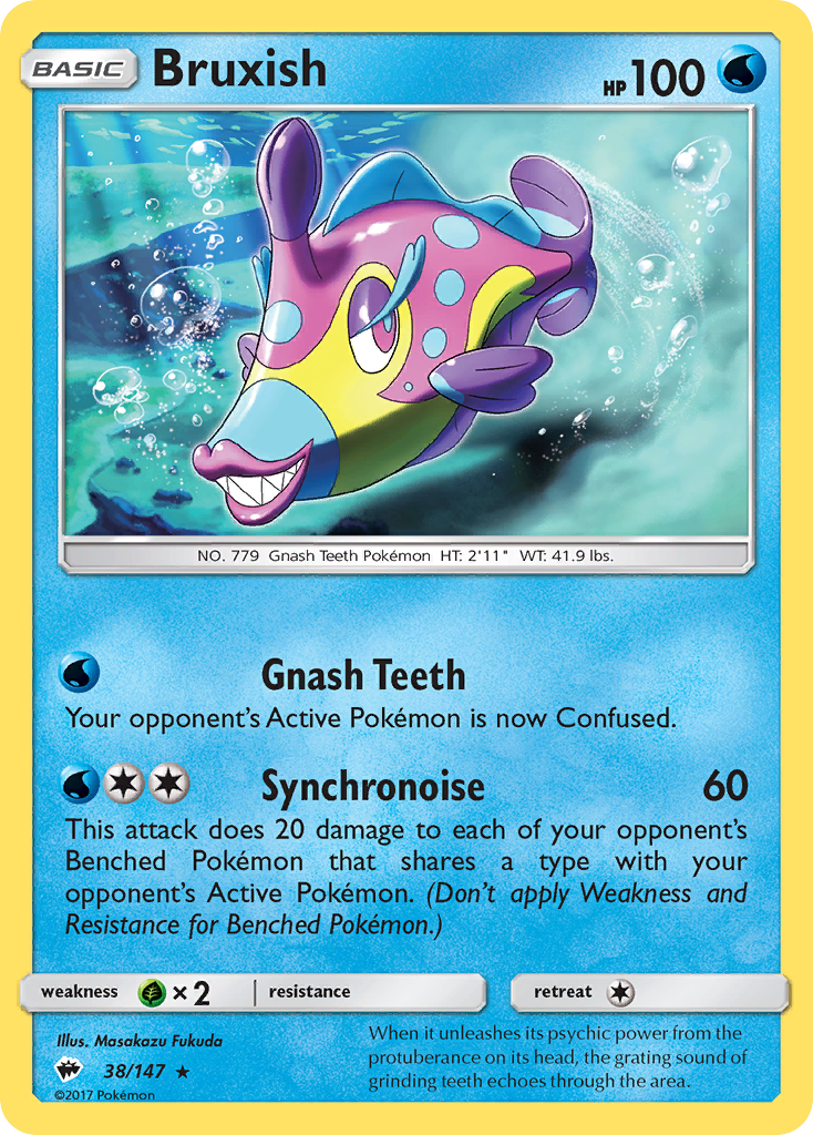 Bruxish (38/147) [Sun & Moon: Burning Shadows] | Exor Games Bridgewater