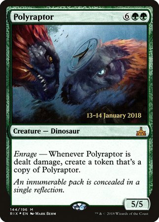 Polyraptor [Rivals of Ixalan Promos] | Exor Games Bridgewater