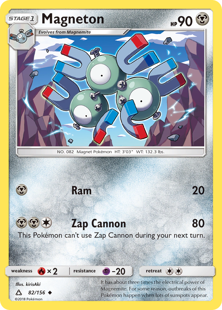 Magneton (82/156) [Sun & Moon: Ultra Prism] | Exor Games Bridgewater