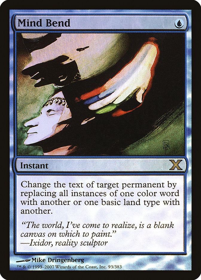 Mind Bend (Premium Foil) [Tenth Edition] | Exor Games Bridgewater