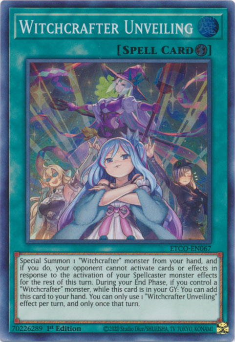 Witchcrafter Unveiling [ETCO-EN067] Super Rare | Exor Games Bridgewater
