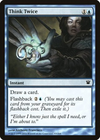 Think Twice [Innistrad] | Exor Games Bridgewater