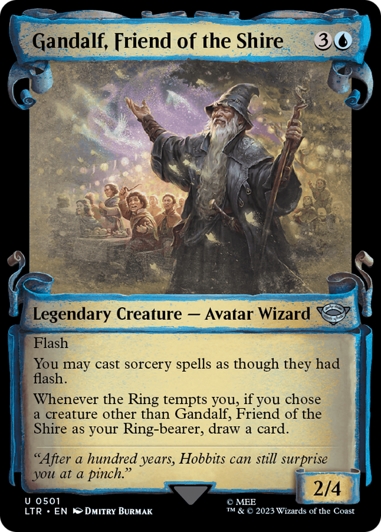 Gandalf, Friend of the Shire [The Lord of the Rings: Tales of Middle-Earth Showcase Scrolls] | Exor Games Bridgewater