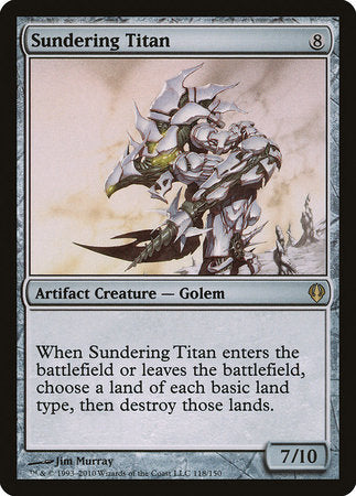 Sundering Titan [Archenemy] | Exor Games Bridgewater
