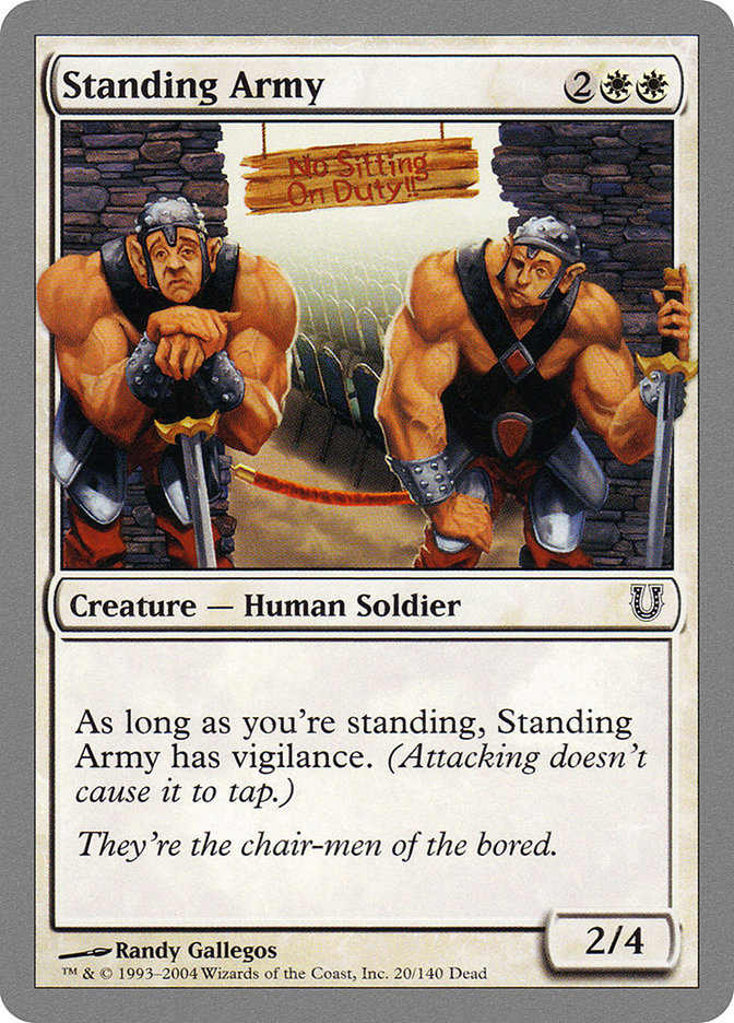 Standing Army [Unhinged] | Exor Games Bridgewater
