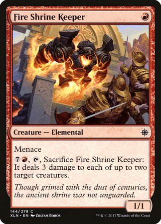 Fire Shrine Keeper [Ixalan] | Exor Games Bridgewater